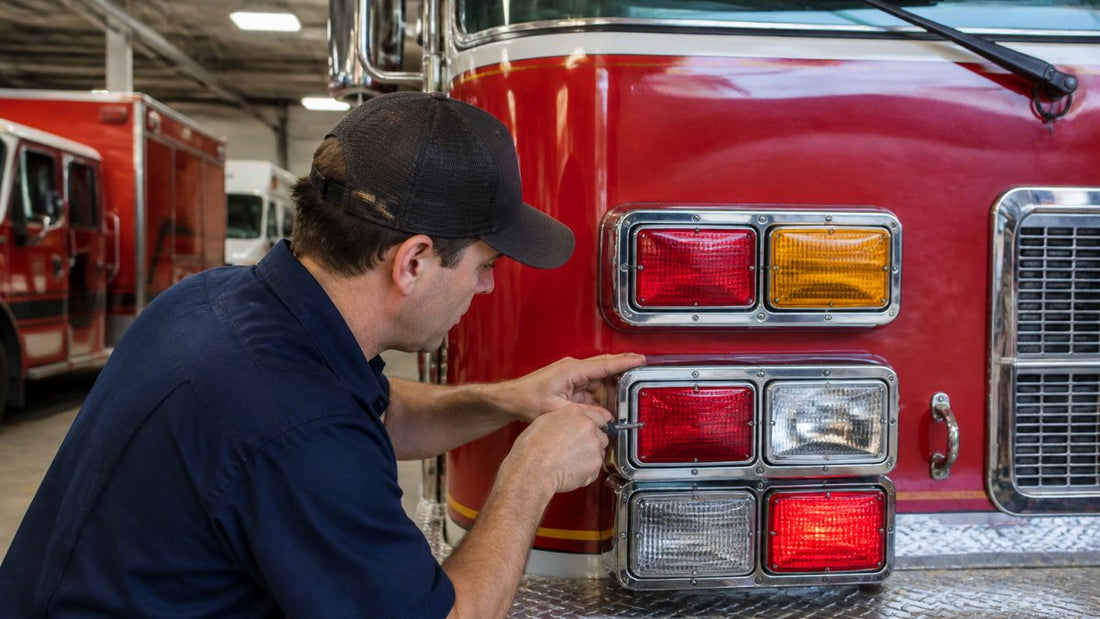 Fire Truck Lighting Maintenance Schedule: Daily to Annual Checks