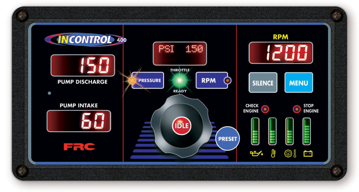FRC InControl Panel J1939 Push Button TGA300 and TGA400