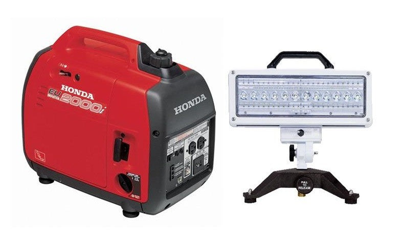 Portable ground light and generator combo SPSKR700**